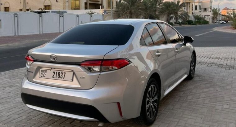 Toyota Corolla 2020 mid option USA imported