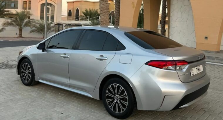 Toyota Corolla 2020 mid option USA imported