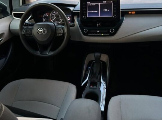 Toyota Corolla 2020 mid option USA imported