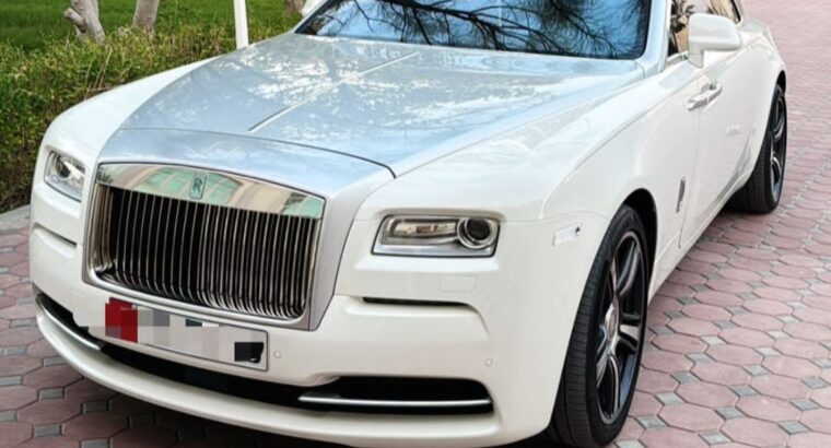 Rolls Royce Wraith 2016 full option Gcc for sale