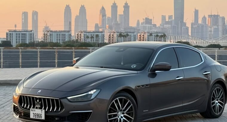 Masarati Ghibli Gcc Gran Lusso Edition 2018 for s