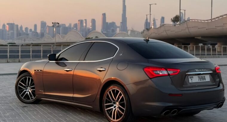 Masarati Ghibli Gcc Gran Lusso Edition 2018 for s