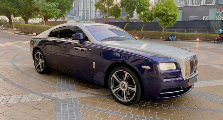 Rolls Royce wraith 2015 Gcc fully loaded