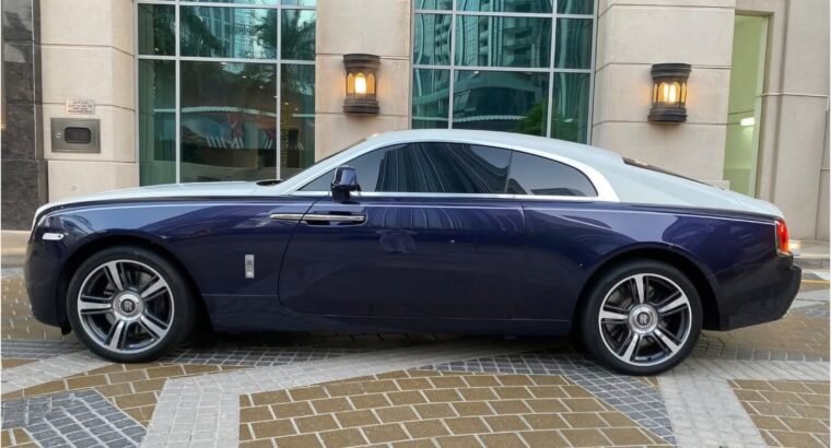 Rolls Royce wraith 2015 Gcc fully loaded