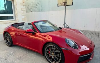 Porsche Carrera 4s 2020 Gcc convertible for sale