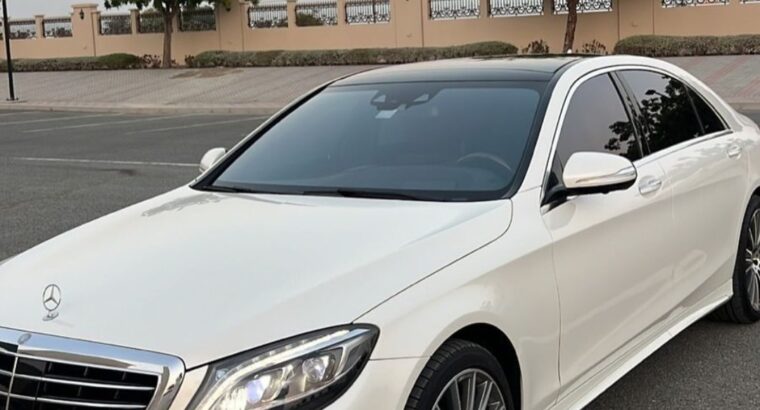 Mercedes S500 full option 2015 Gcc for sale