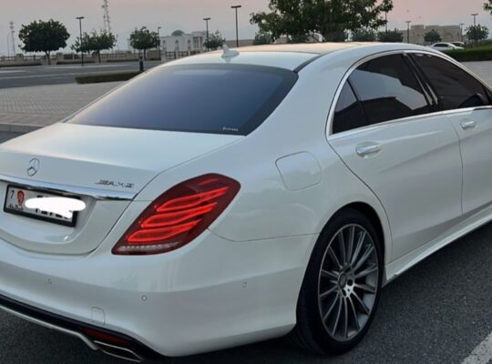 Mercedes S500 full option 2015 Gcc for sale