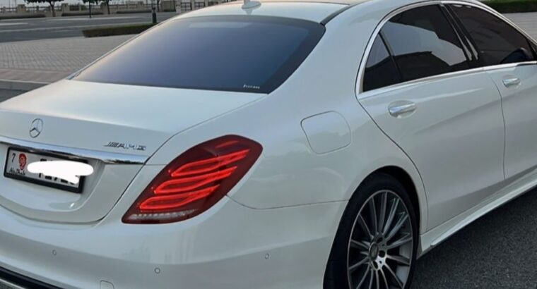 Mercedes S500 full option 2015 Gcc for sale