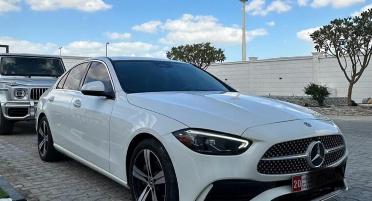 Mercedes C300 full option 2022 USA imported