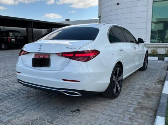 Mercedes C300 full option 2022 USA imported