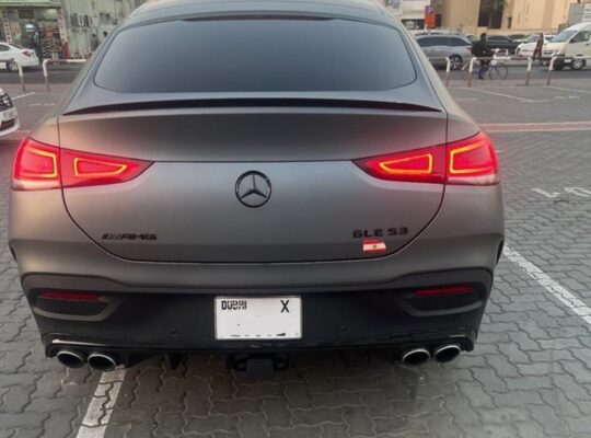 Mercedes GLE53 AMG 2021 USA imported