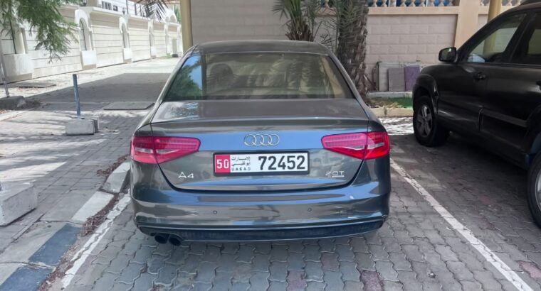 Audi A4 s line full option 2013 Gcc for sale