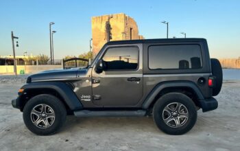 Jeep wrangler sport coupe 2018 Gcc for sale