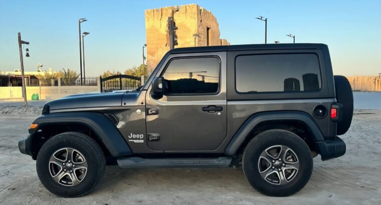 Jeep wrangler sport coupe 2018 Gcc for sale