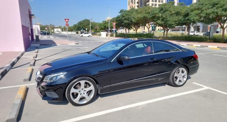Mercedes E250 coupe 2014 full option for sale