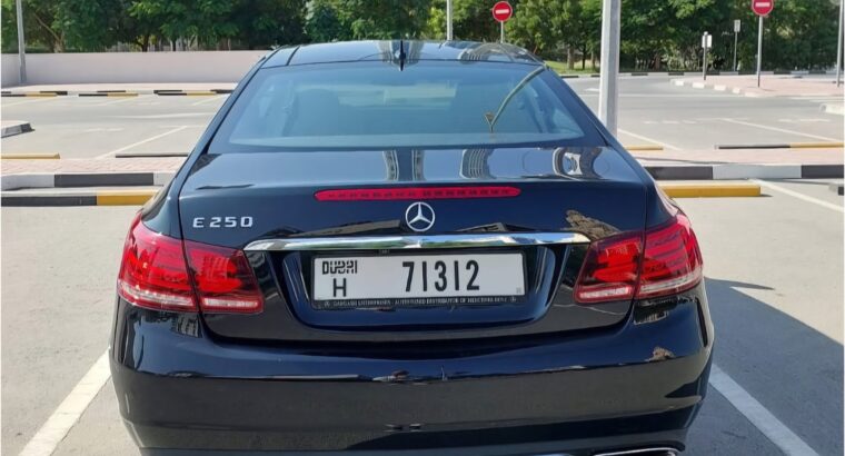 Mercedes E250 coupe 2014 full option for sale