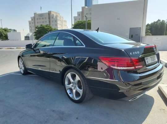 Mercedes E250 coupe 2014 full option for sale