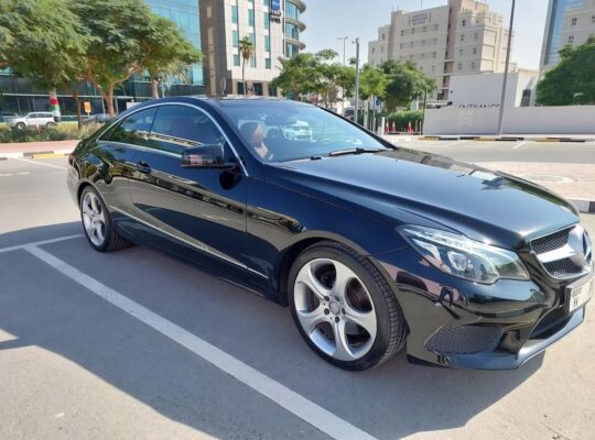 Mercedes E250 coupe 2014 full option for sale