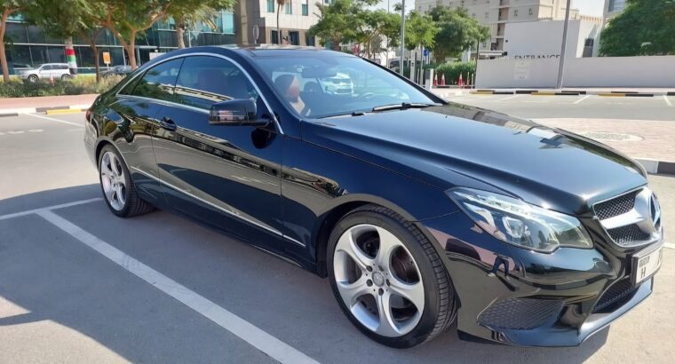 Mercedes E250 coupe 2014 full option for sale