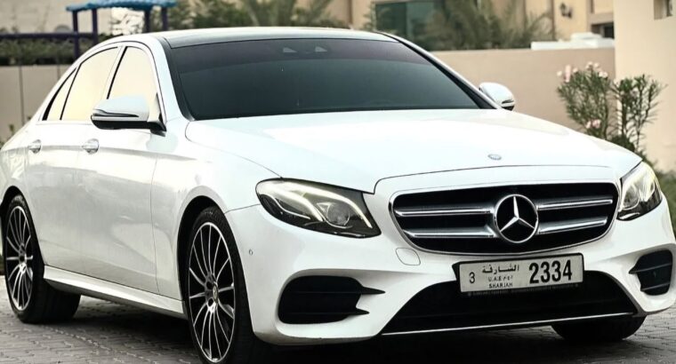 Mercedes E400 AMG 2017 Gcc 4matic for sale
