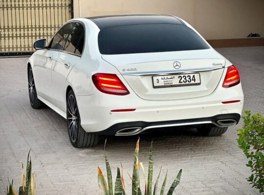 Mercedes E400 AMG 2017 Gcc 4matic for sale