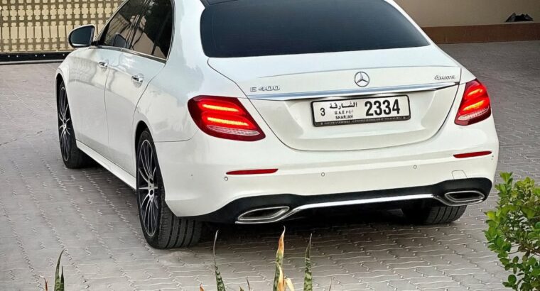 Mercedes E400 AMG 2017 Gcc 4matic for sale