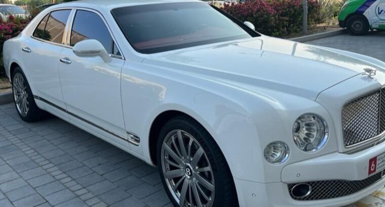 Bentley Mulsanne 2014 Gcc full option for sale