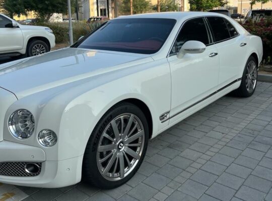 Bentley Mulsanne 2014 Gcc full option for sale