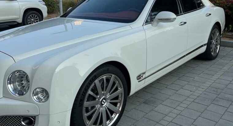 Bentley Mulsanne 2014 Gcc full option for sale