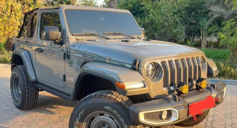 Jeep wrangler Sahara 2021 Gcc for sale