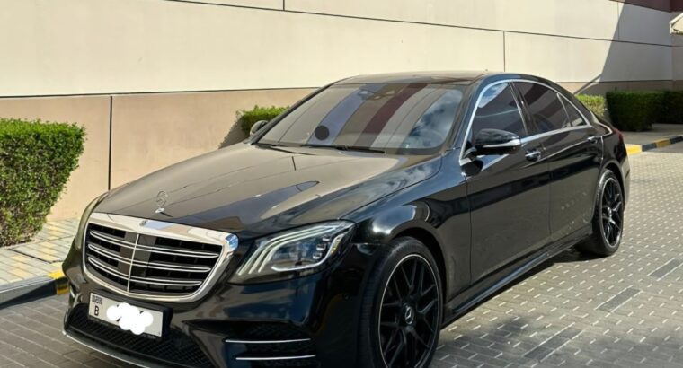 Mercedes S560 full option AMG 2019 imported for sa