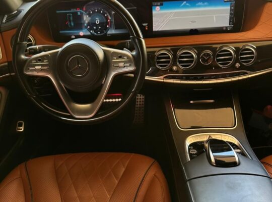 Mercedes S560 full option AMG 2019 imported for sa