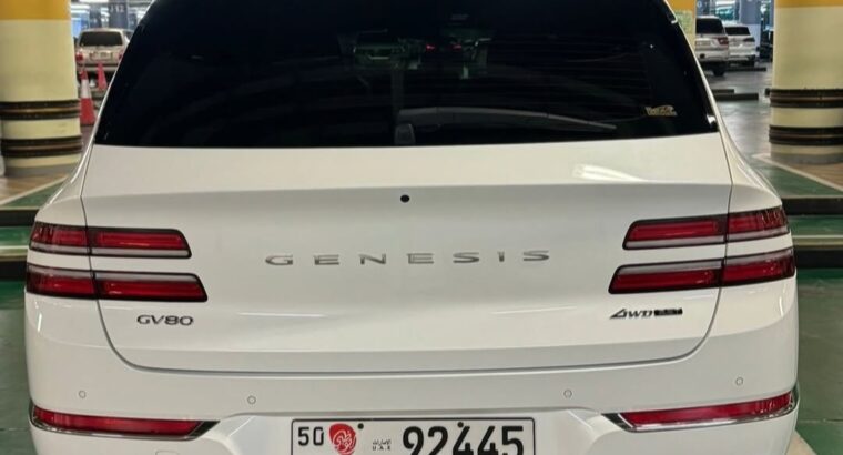 Hyundai Genesis GV80 full option 2022 Gcc