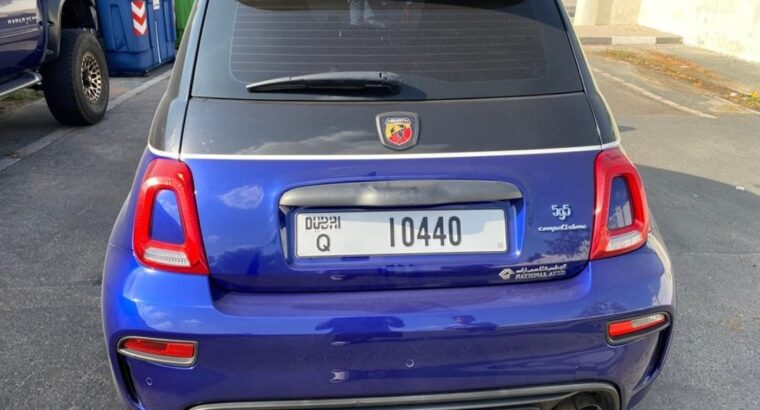 Fiat Abarth 595 coupe Gcc 2019 for sale