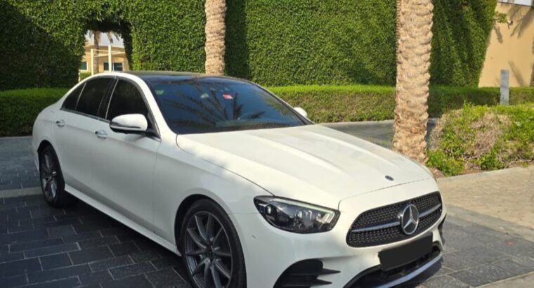 Mercedes E300 full option 2021 Gcc for sale