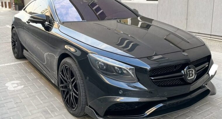 Mercedes S63 coupe 4matic 2015 imported