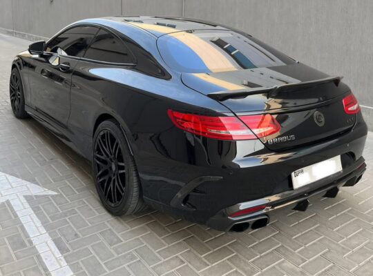 Mercedes S63 coupe 4matic 2015 imported