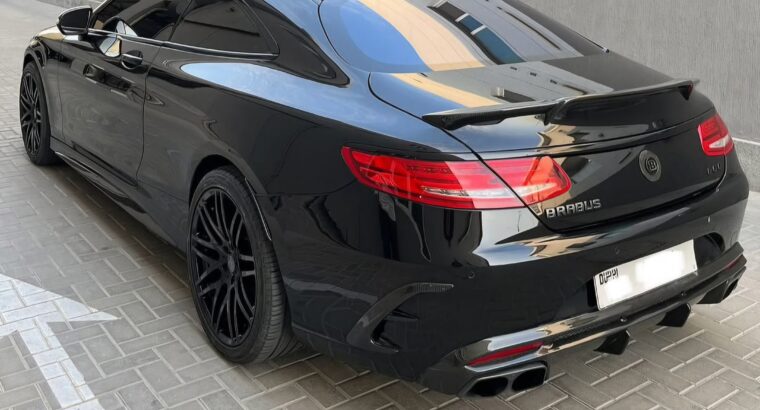 Mercedes S63 coupe 4matic 2015 imported