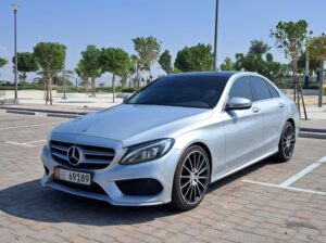 Mercedes C200 EMC full option 2016 Gcc for sale