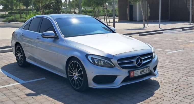 Mercedes C200 EMC full option 2016 Gcc for sale