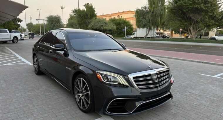 Mercedes S560 full option 2019 imported for sale