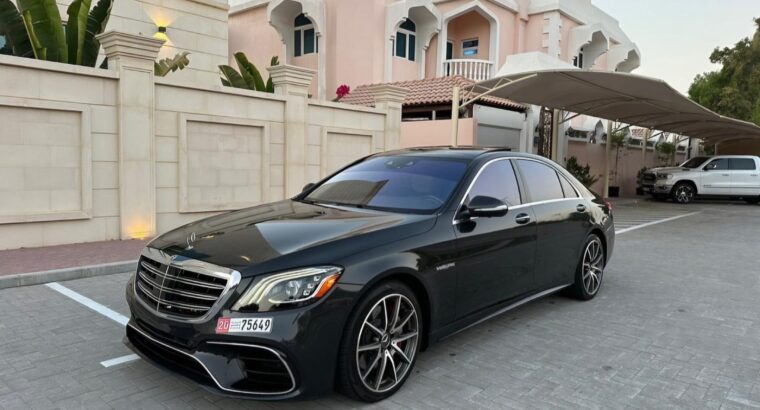 Mercedes S560 full option 2019 imported for sale