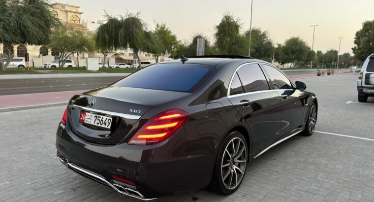 Mercedes S560 full option 2019 imported for sale