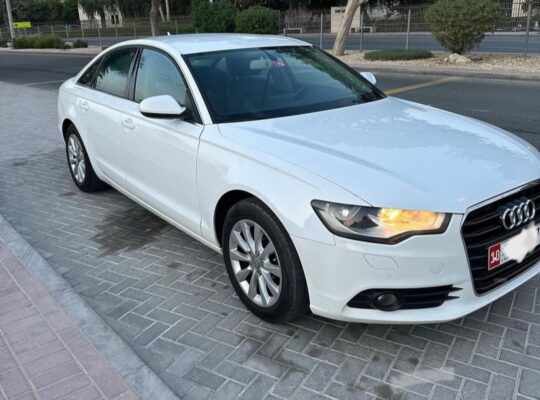 Audi A6 full option Gcc 2015 for sale