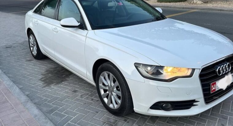 Audi A6 full option Gcc 2015 for sale