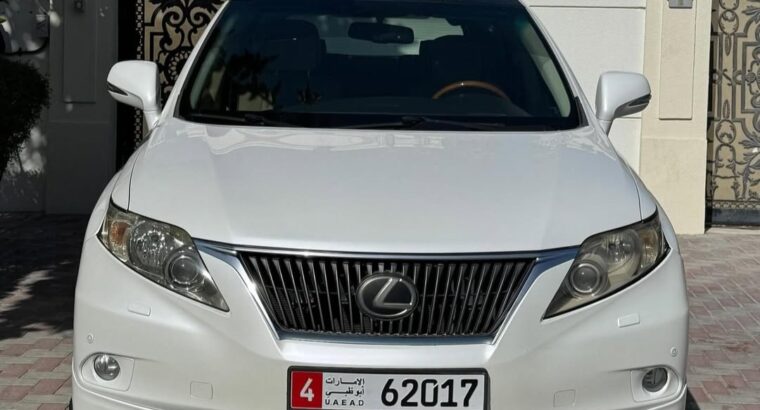 Lexus Rx350 full option 2010 Gcc for sale