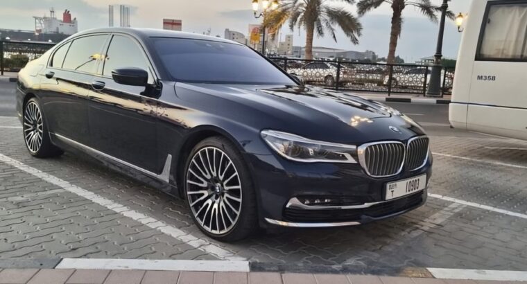 BMW 750 LI fully loaded 2018 in good condition