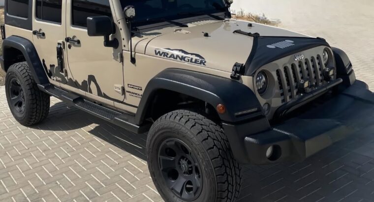 Jeep wrangler Trail Rated Edition 2016 Gcc for sal