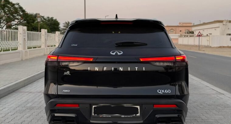 Infiniti Qx60 Luxury full option 2023 Gcc
