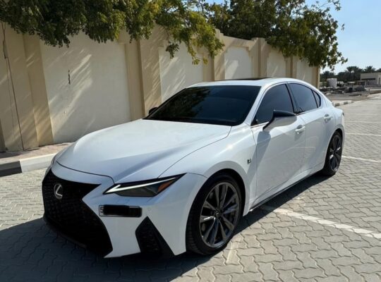 Lexus IS350 F sport 2022 full option Gcc for sale